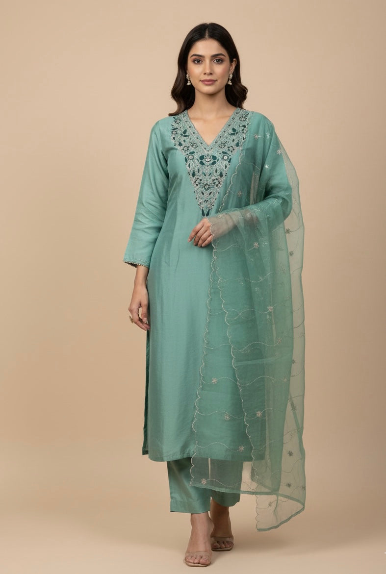 Festive Glam Roman Silk Collection