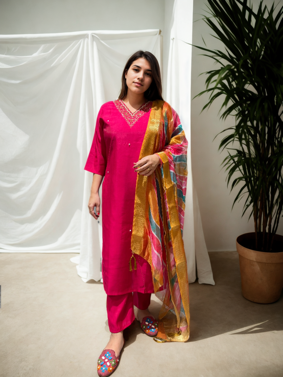 Laheriya Love in Roman Silk ✨