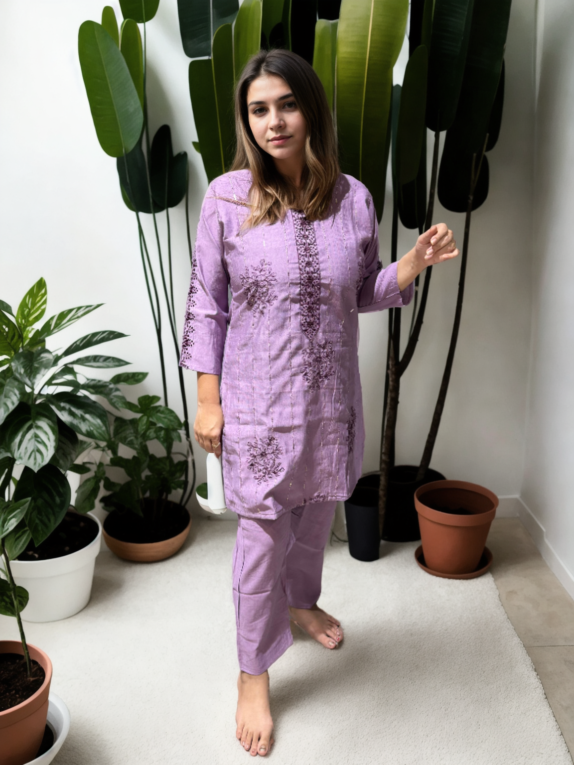 Berlin Lavender Coord Set