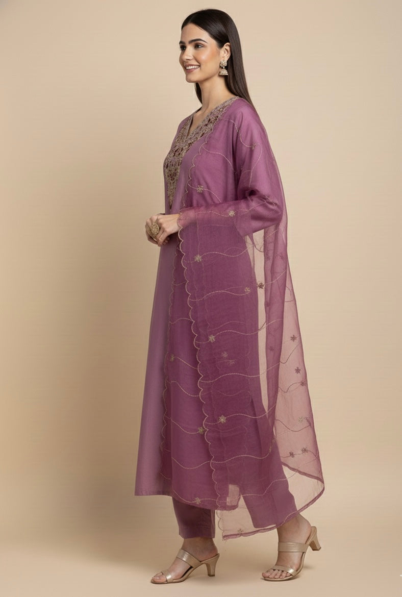 Festive Glam Roman Silk Collection