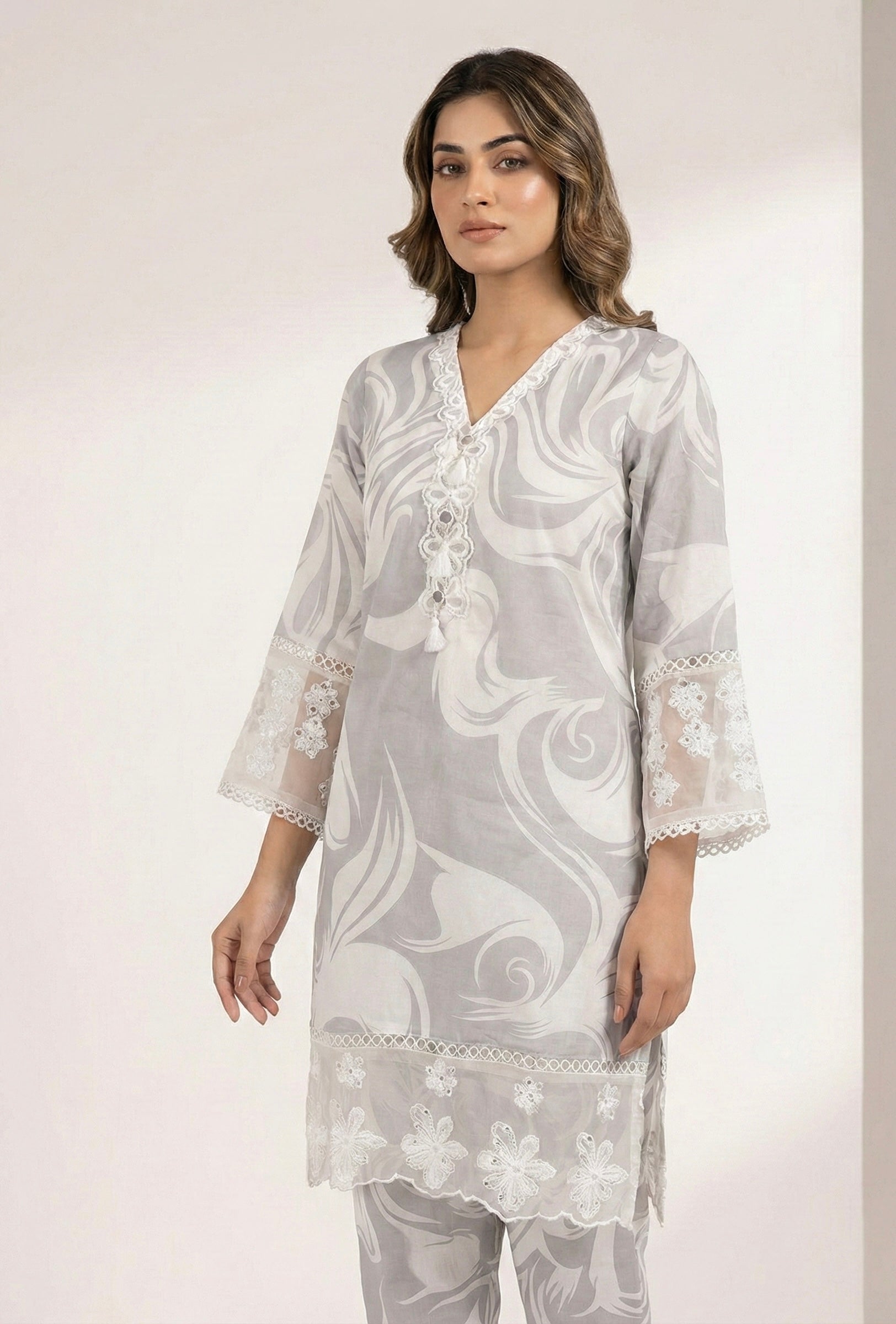 Moonwash Cotton Silk Co-ord Set