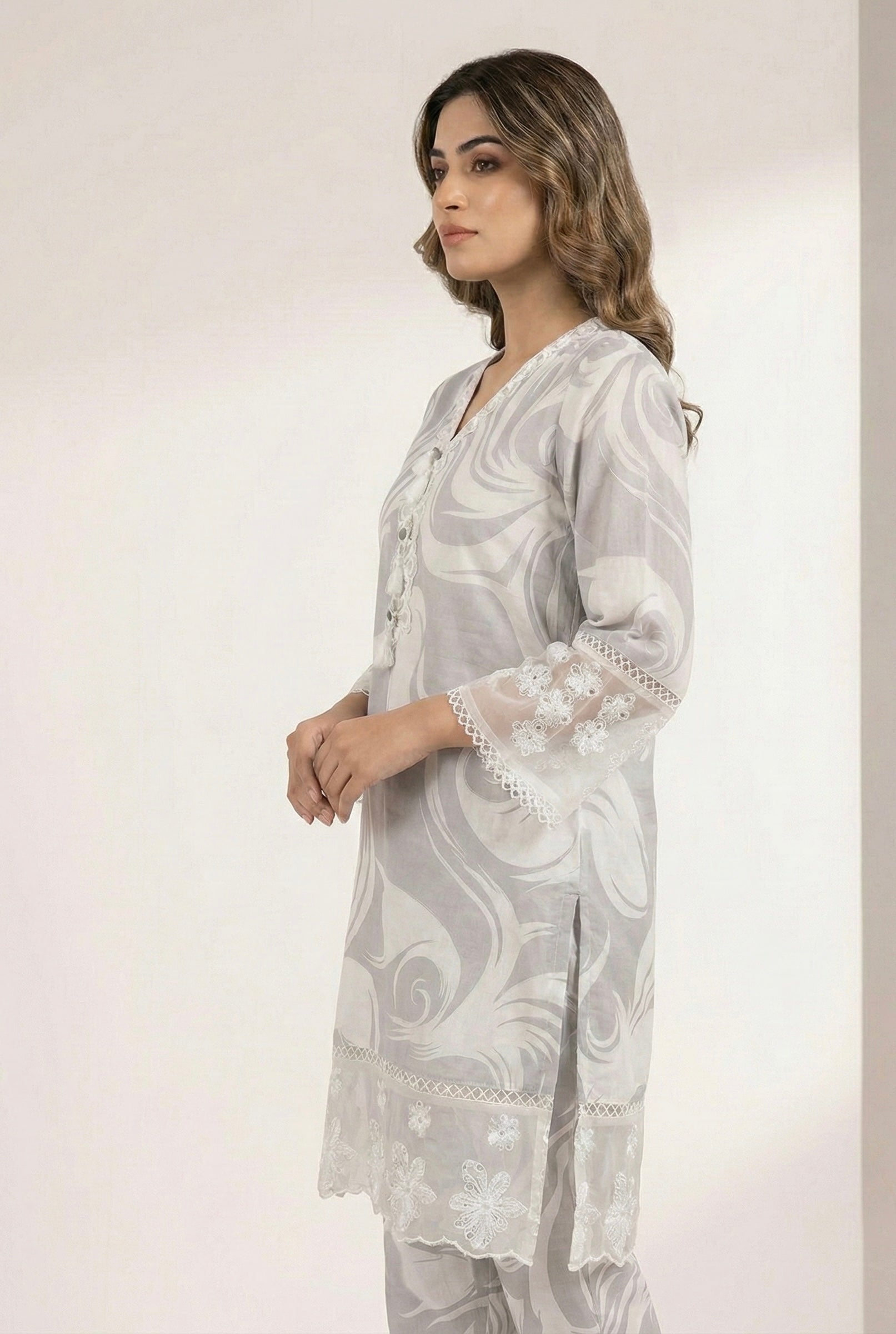 Moonwash Cotton Silk Co-ord Set