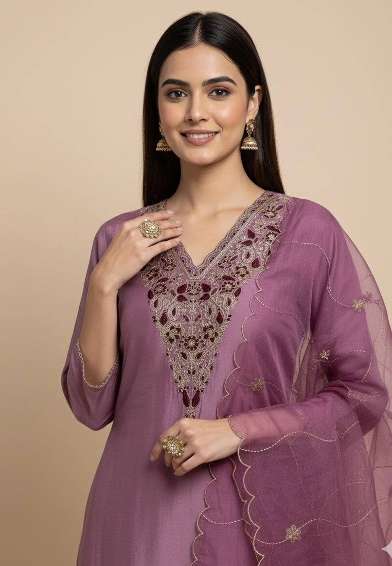 Festive Glam Roman Silk Collection