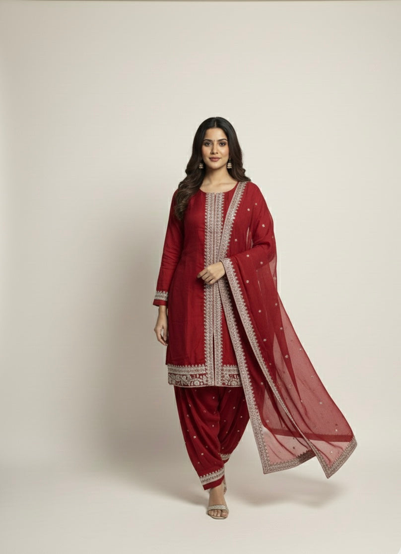 Royal Charm Patiala Suit –