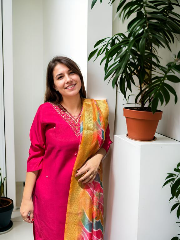 Laheriya Love in Roman Silk ✨