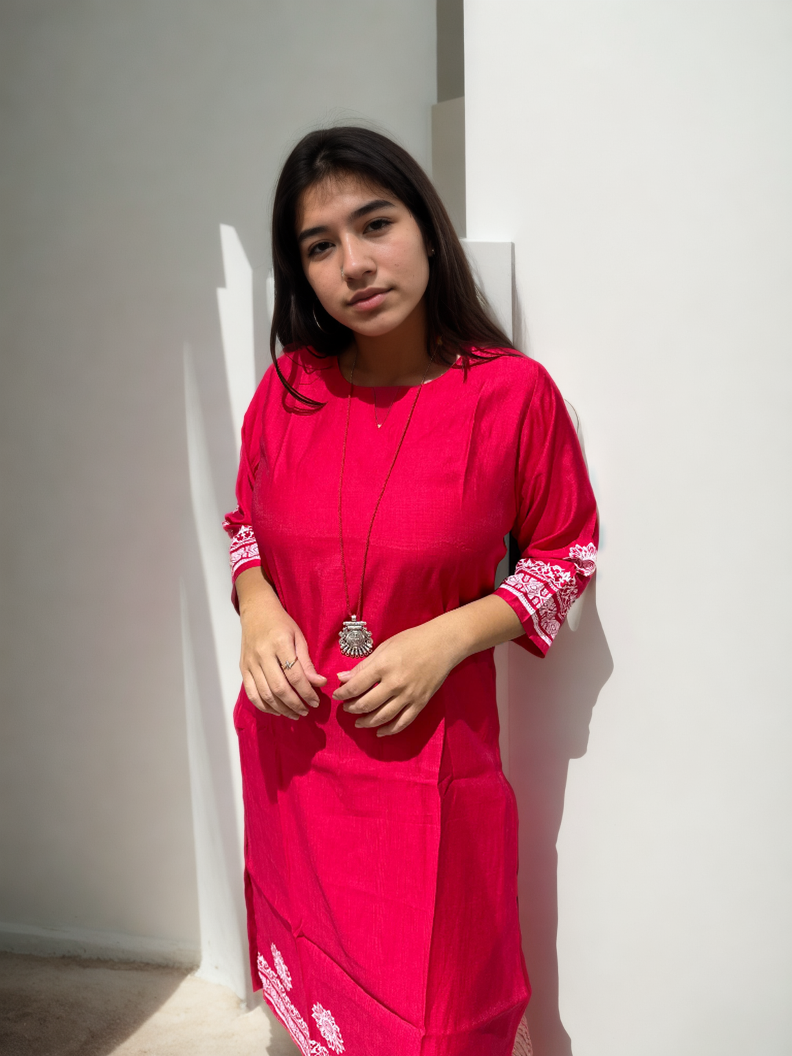 Cotton Silk Kurta Sets + Free Oxidized Accessory – Festive Deal!