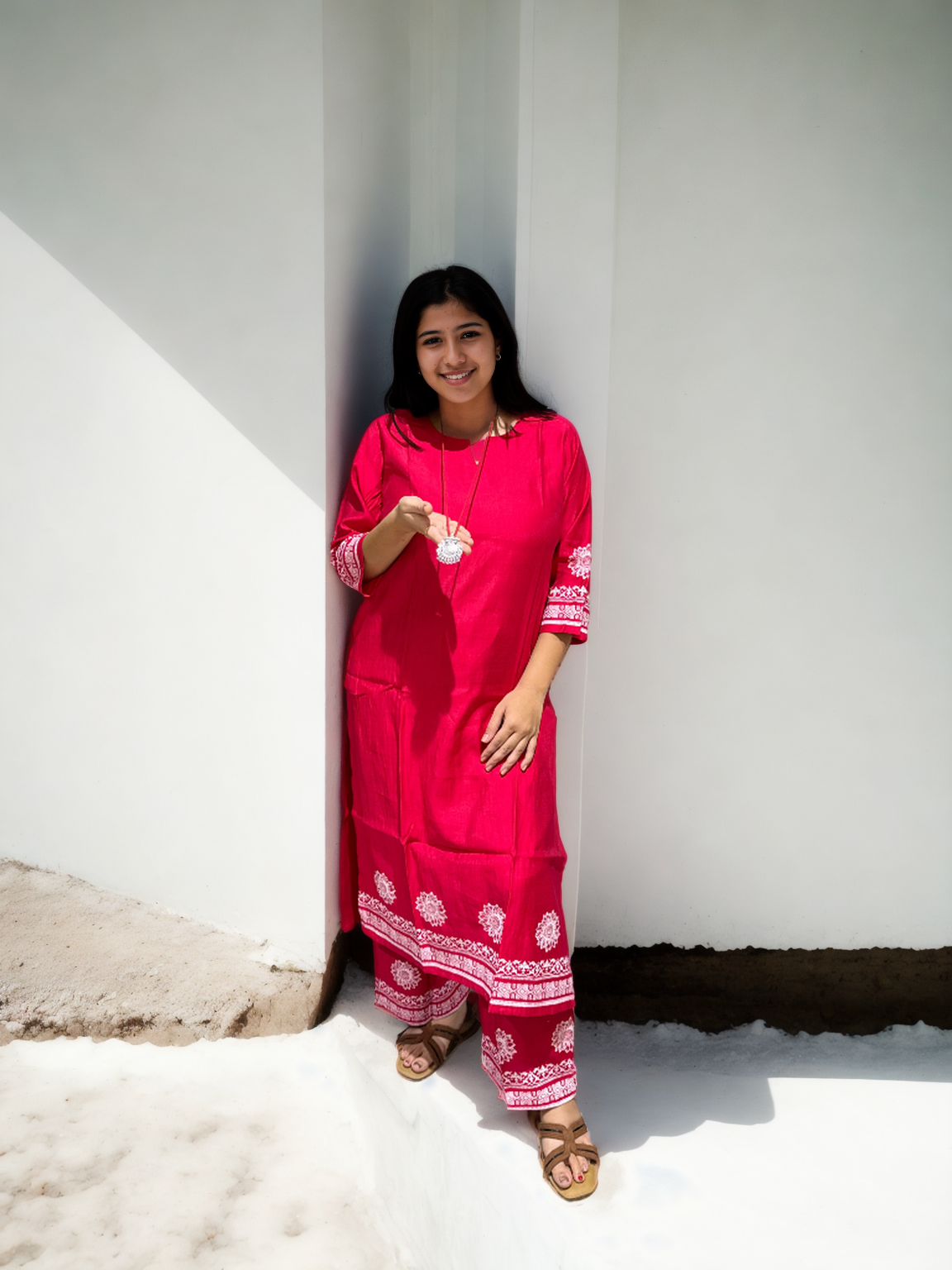 Cotton Silk Kurta Sets + Free Oxidized Accessory – Festive Deal!
