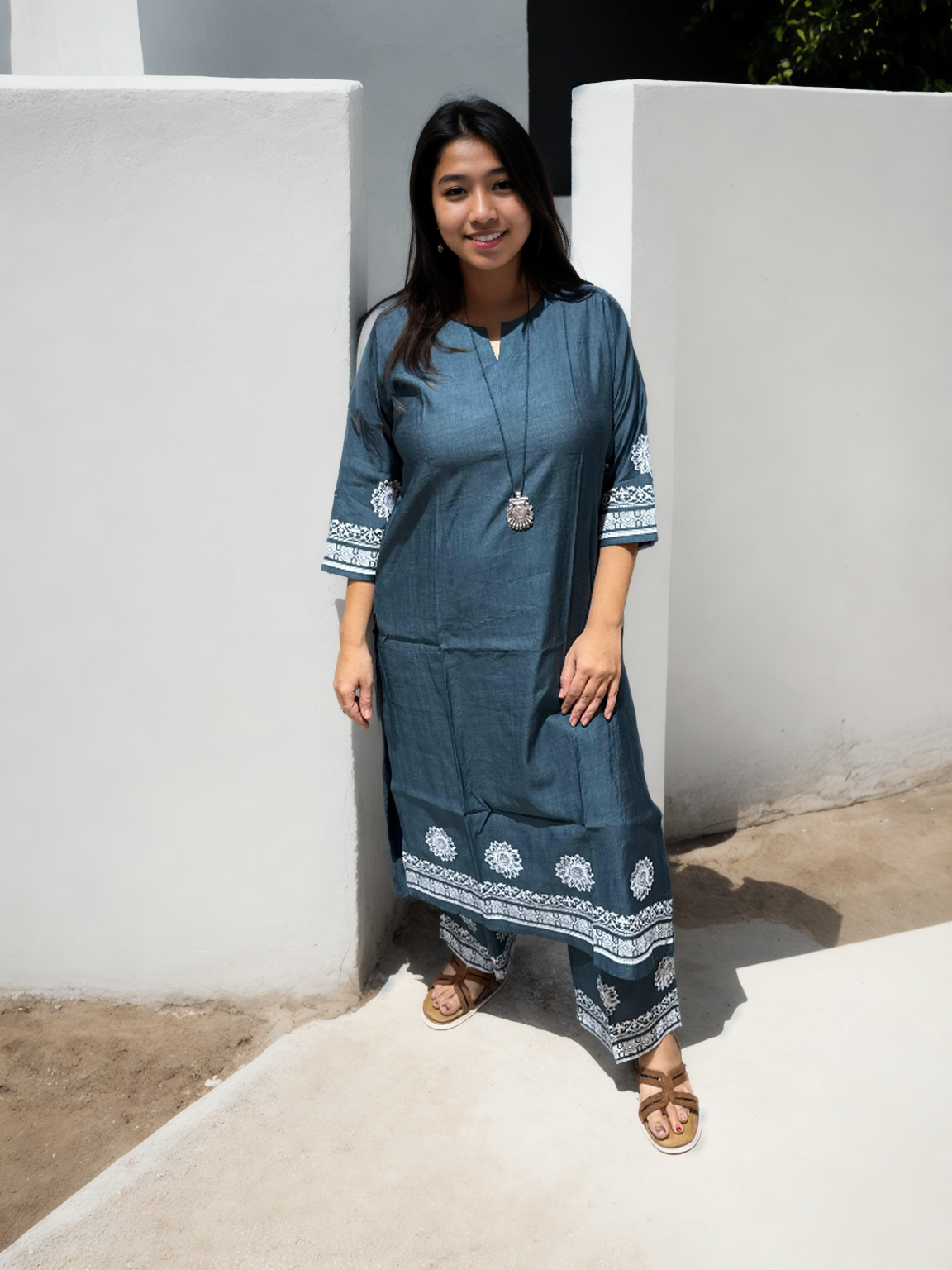 Cotton Silk Kurta Sets + Free Oxidized Accessory – Festive Deal!