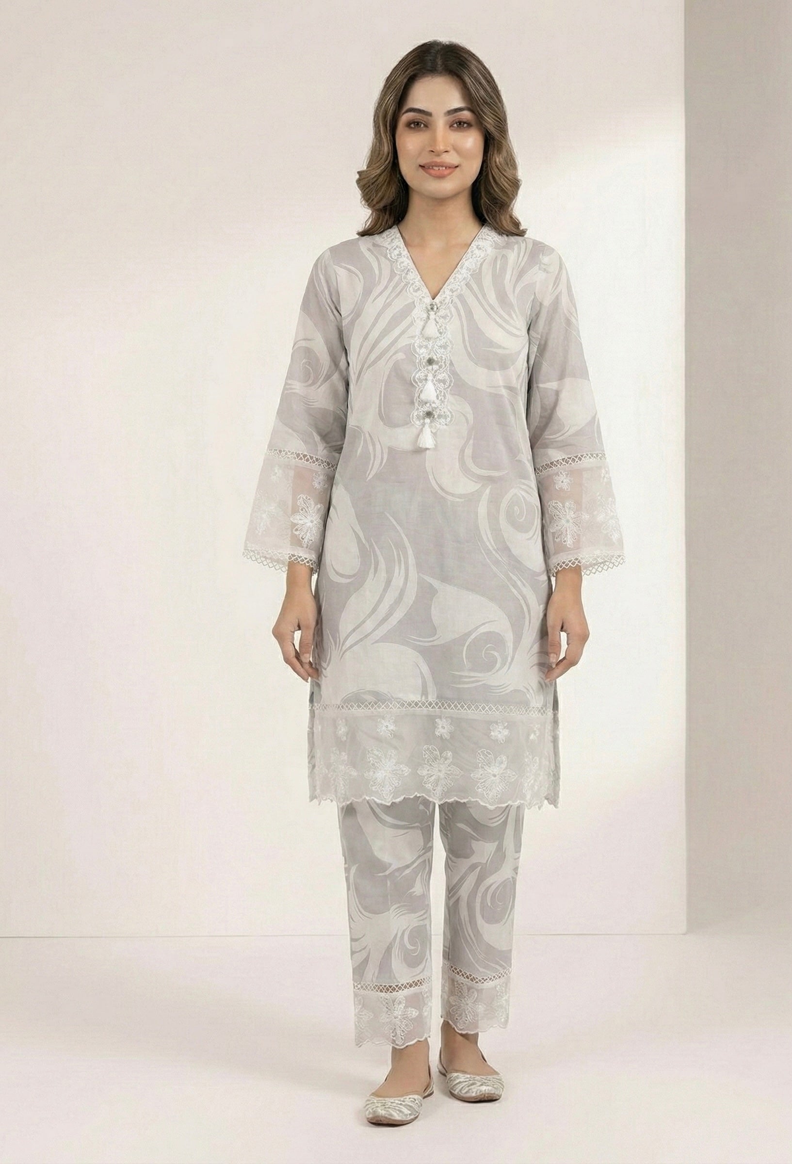 Moonwash Cotton Silk Co-ord Set