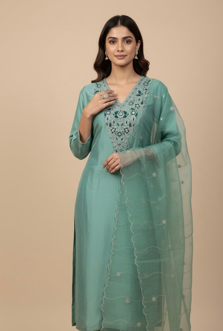 Festive Glam Roman Silk Collection