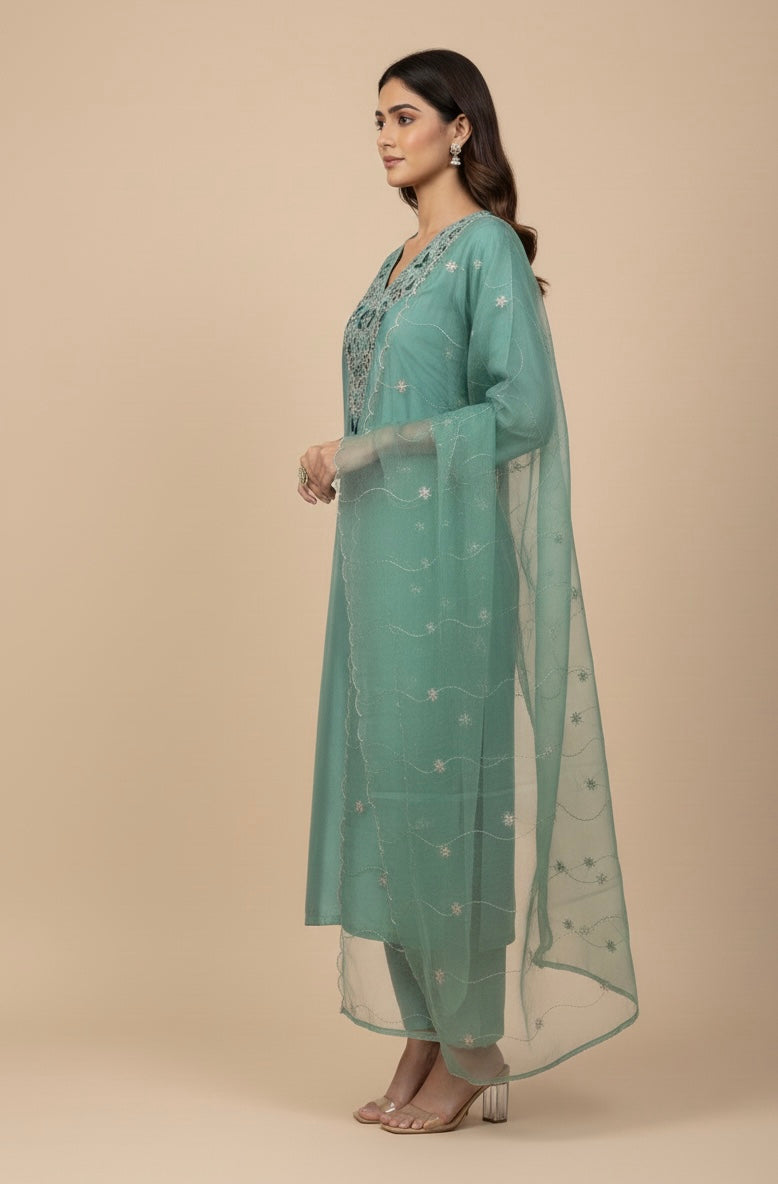 Festive Glam Roman Silk Collection