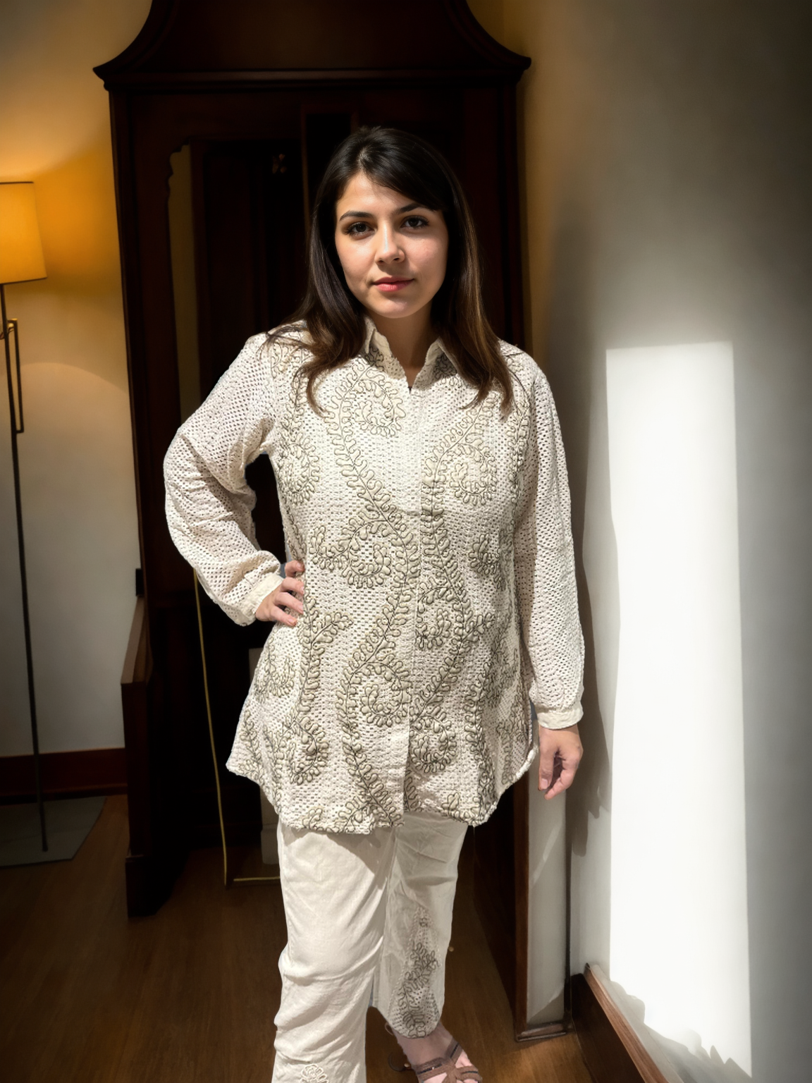 Handcrafted Khadi Cotton Suit Set | Raw Edit | Signature Collection