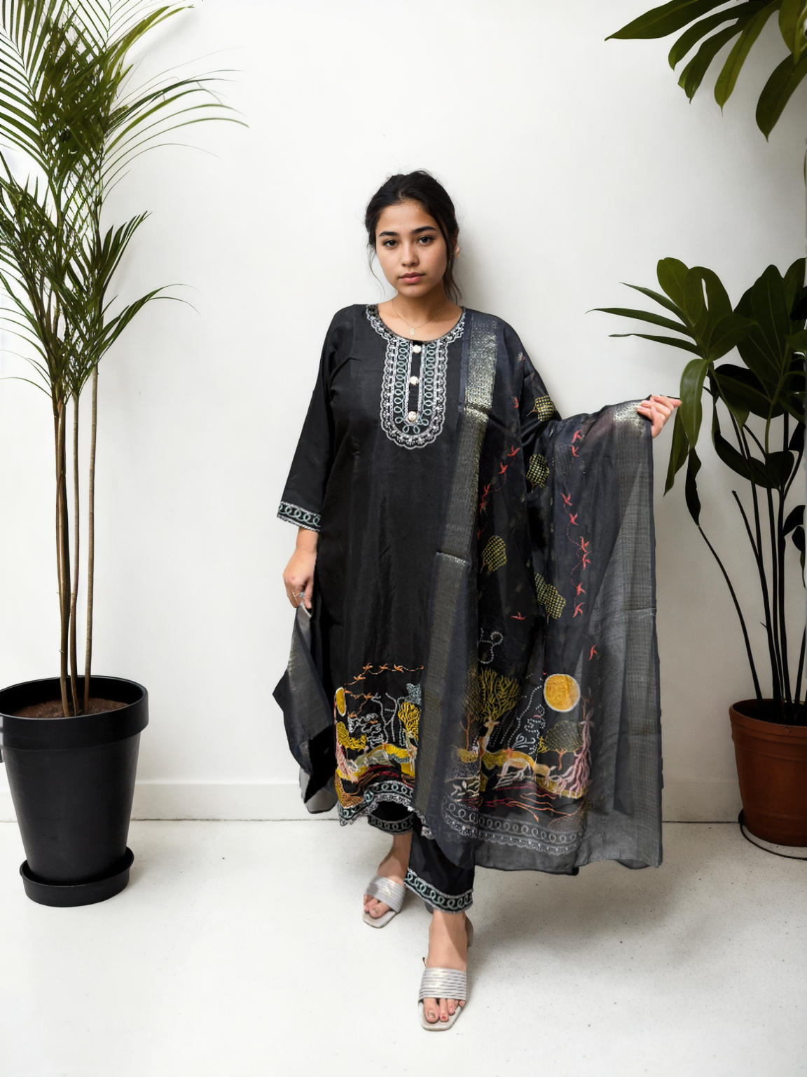 Forest Tapestry 3-Piece Suit Set