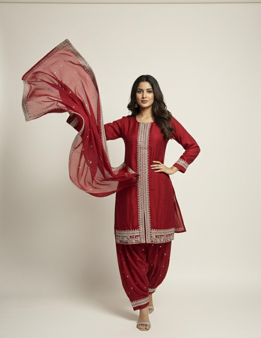 Royal Charm Patiala Suit –