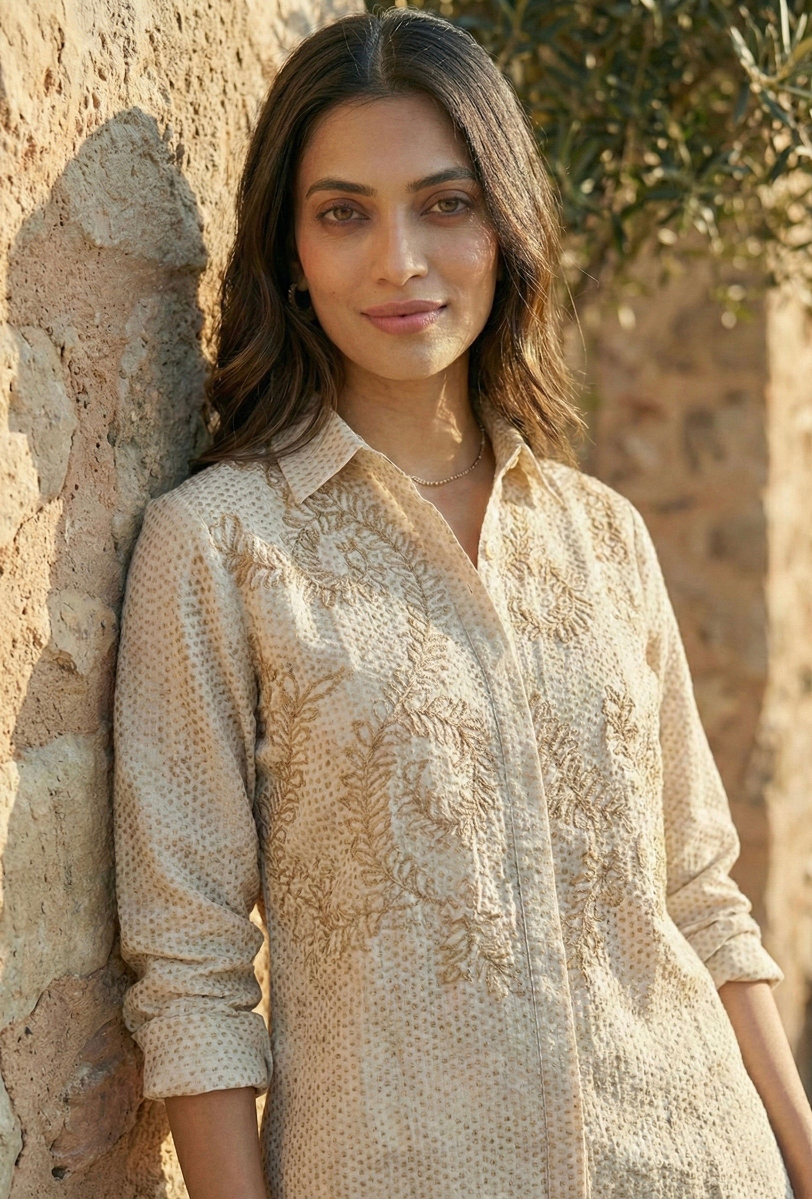 Handcrafted Khadi Cotton Suit Set | Raw Edit | Signature Collection