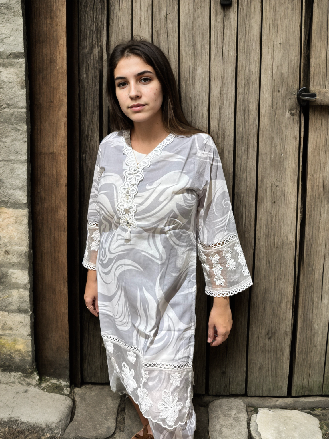 Moonwash Cotton Silk Co-ord Set