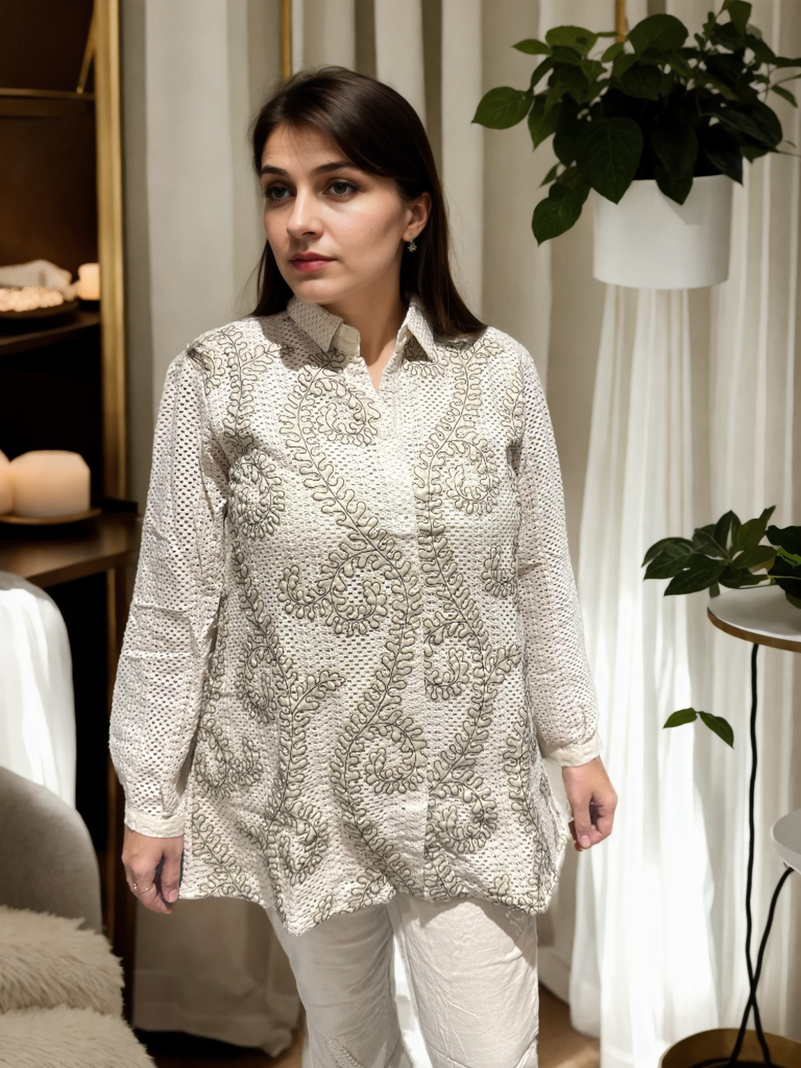 Handcrafted Khadi Cotton Suit Set | Raw Edit | Signature Collection