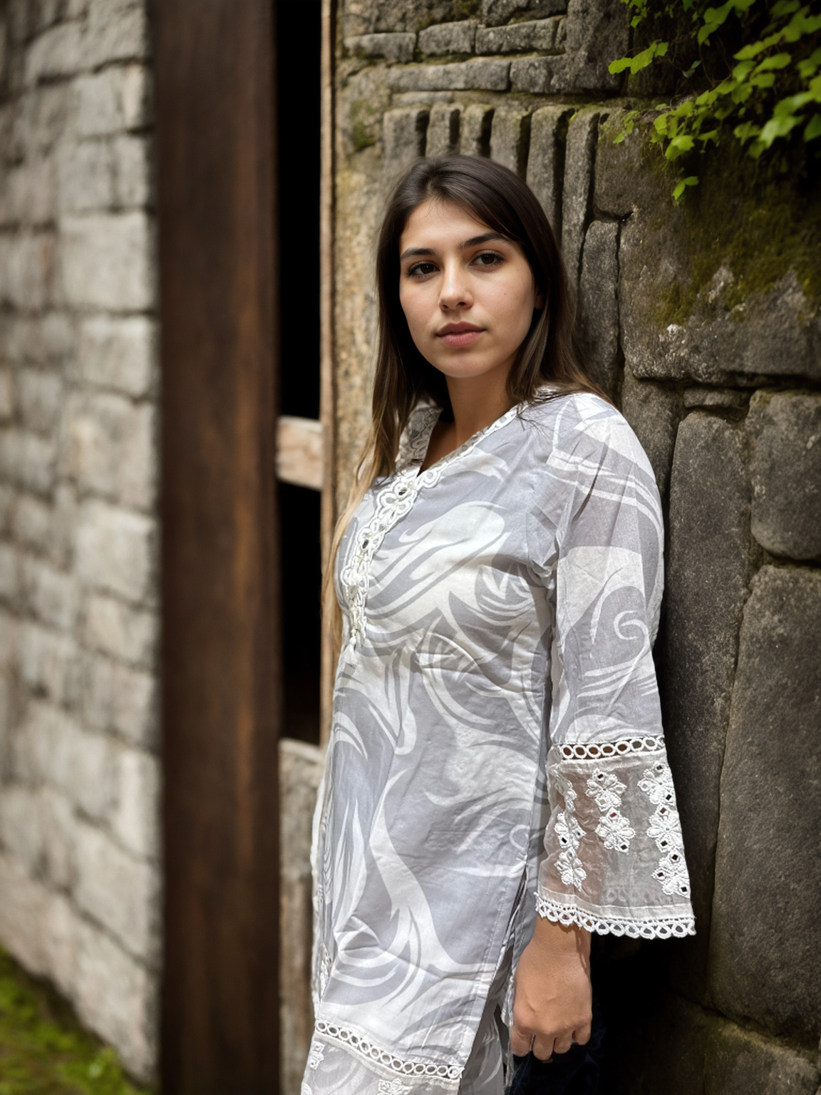 Moonwash Cotton Silk Co-ord Set